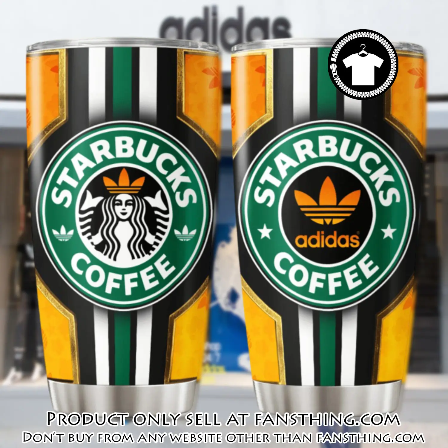 Adidas starbuck stainless steel tumbler 20oz30oz fst0028361